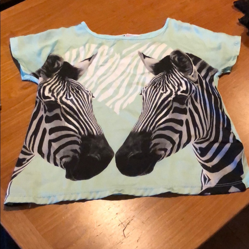 ✨✨✨Strut Your Silky Inner Zebra Top🦓🦓✨✨